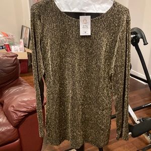 Pants set black and gold